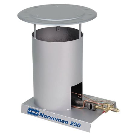 L.B. WHITE Portable Gas Heater,LP,250000 BtuH