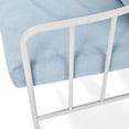 thumbnail image 4 of Better Homes & Gardens Aubrey Outdoor Metal Sofa with Blue Cushion, 4 of 9