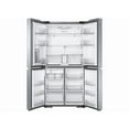 thumbnail image 3 of Samsung RF23A9071SR/AA 23 cu. ft. 4-Door Flex French Door Counter Depth Smart Refrigerator with Dual Ice Maker - Stainless Steel, 3 of 7