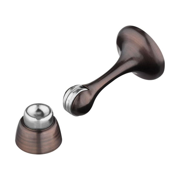 National Hardware N337-188 Door Stop, 3 in Projection, Zinc, Antique Bronze 15 Pack