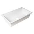 thumbnail image 5 of ALFI Brand AB3418SBDI-W 33 in. Granite Composite Workstation Step Rim Single Bowl Drop in Sink with Accessories - White, 5 of 7