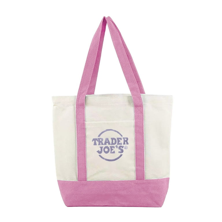 WUKXXAI Set of 4 Mini Tote Bags, Pastel Colors, 1.5 Gallon, Cotton
