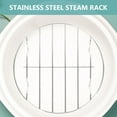 thumbnail image 4 of WHAMVOX 2Pcs Rice Cooker Steaming Rack Stainless Steel for Cooking and Steaming Food, 4 of 7