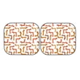 thumbnail image 7 of Haiem Dachshund Dog Car Windshield Sun Shade (2 Pieces) Foldable Windshield Sun Shade Car Accessories for Truck SUV Pickup-Large, 7 of 7