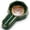 绿色, variant on Cigar ashtray ceramic painted personalized large diameter single convenient cigar ashtray,绿色