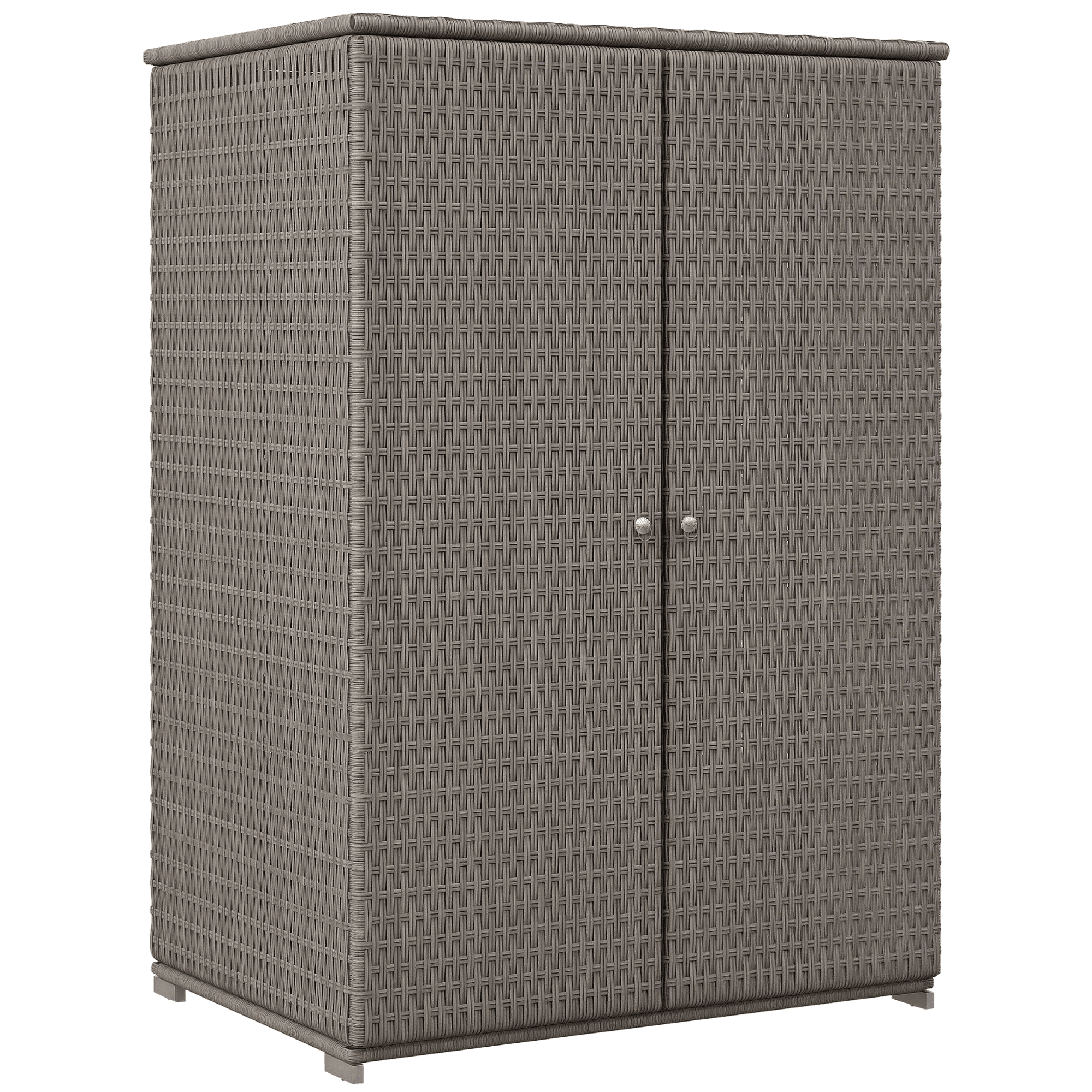 【maho☺︎】 Homestyles Maho Large Outdoor Storage Cabinet with Doors & Shelves
