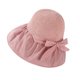 thumbnail image 3 of Sombrero para mujer con protección solar UPF 50+: sombrero plegable de paja para exteriores, revestimiento negro, protección UV para el verano, 3 of 6