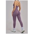thumbnail image 7 of PISONIC Workout Sets for Women 3 Piece Long Sleeve Zip Up Jacket, V-neck Cami Tank Top, High Waisted Leggings Gym Athletic Sets, 7 of 7