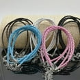 thumbnail image 5 of 25 Pieces Mixed Color DIY Knit Leather Cords Ropes For Charms Bracelets Jewelry Making, 5 of 6