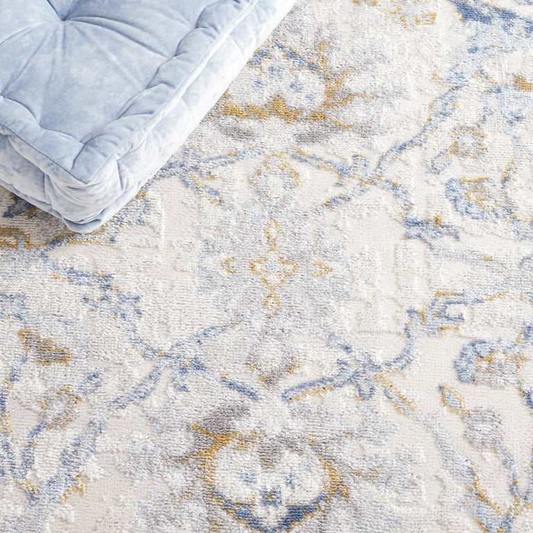 Safavieh Palma Isidora Oriental Area Rug, Beige/Light Blue, 5' x 7' Safavieh Palma Isidora Oriental Area Rug, Beige/Light Blue, 5' x 7'