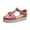 Pink, variant on Pntutb Shoes Womens Tassel Round Toe Flat Pumps Thick Bottom Buckle Strap Casual Beach Shoes