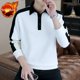 thumbnail image 3 of Jersey holgado, nuevo polo coreano de otoño para hombre, camisetas de diseñador XL, tendencias de moda 2024, camisetas de calle, sudaderas masculinas de alta marca, 3 of 5