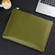 thumbnail image 4 of Bolsas de Embalaje para Bolsa de Documentos de Cuero de Viaje 14.57x11.02In A4 Impermeable con Cremallera, Manija Desmontable para Reuniones de Negocios, Bolsas de Embalaje para Maletas Oficina Escuel, 4 of 6
