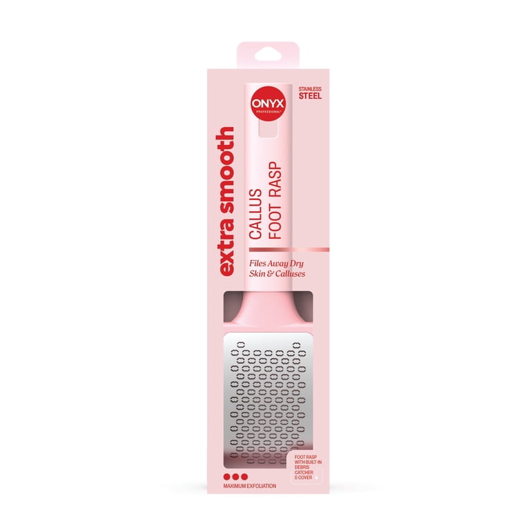 Onyx Professional Stainless Steel Foot Rasp with Debris Catcher photo 1