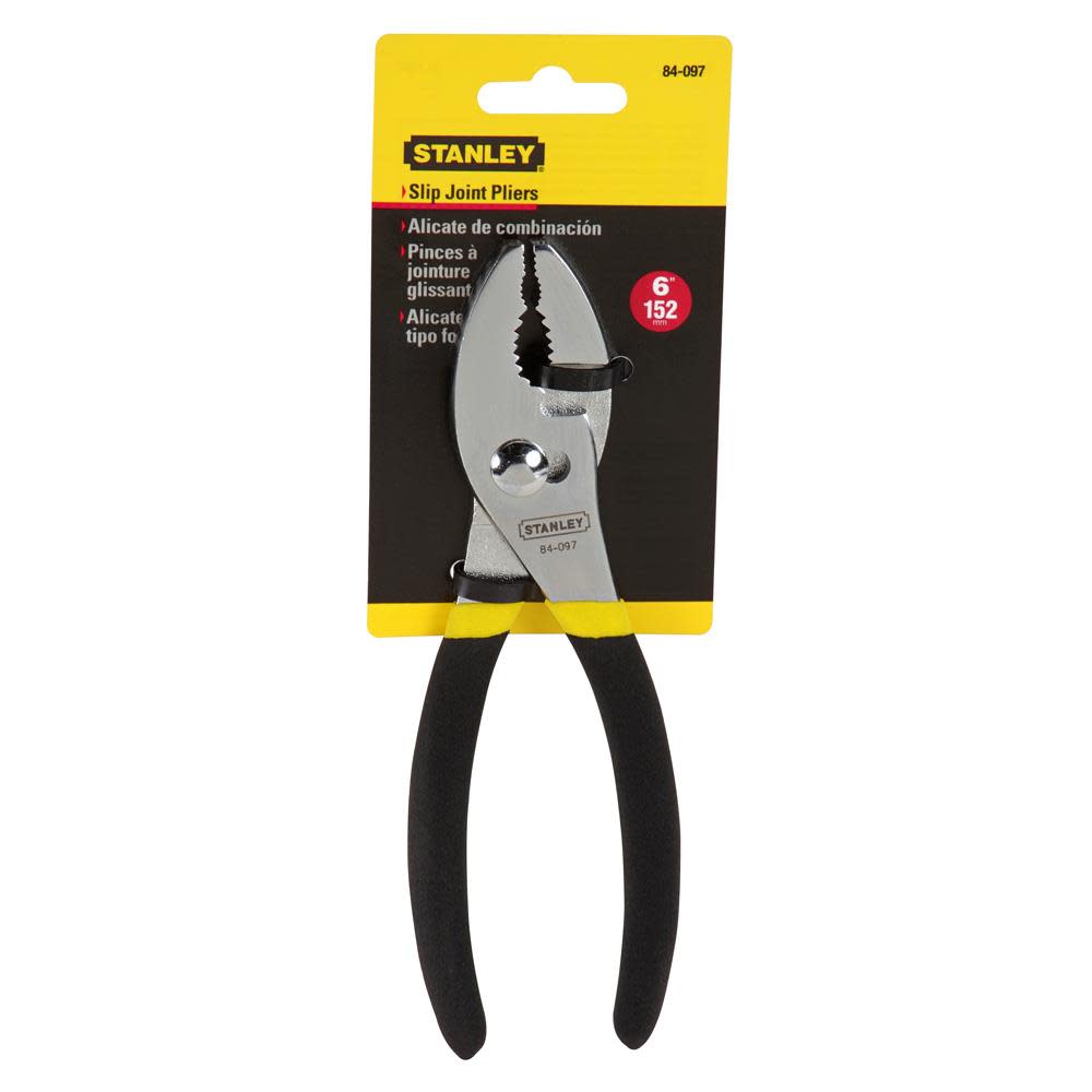 STANLEY 84-097 6-Inch Slip Joint Pliers