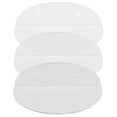thumbnail image 4 of WORGEOUS 3Pcs Small Floating Shelves Wall Acrylic Shelf for Living Room Bedroom Bathroom, 4 of 8