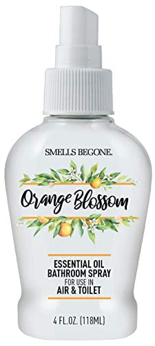 SMELLS BEGONE Essential Oil Air Freshener Bathroom Spray - Eliminates
