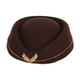 thumbnail image 1 of Boina retro de azafata, gorro de lana tipo pintor versátil para otoño e invierno para mujer, 1 of 6