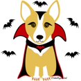 thumbnail image 2 of CafePress - Count Corgi Vampire -  Round Wood Ornament 4", 2 of 2