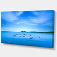 thumbnail image 2 of Baratti Bay Small Rocks in Blue Sea - Extra Large Seashore Canvas Art, 2 of 3