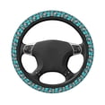 thumbnail image 3 of Fotbe Skull Cat for Steering Wheel Cover Universal 15 in Car Accessories for Men Women,Steering Wheel Protector Comfortable Protective Case for SUV Sedan Decor, 3 of 8