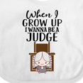thumbnail image 4 of Inktastic Future Judge Boys or Girls Baby Bib, 4 of 4