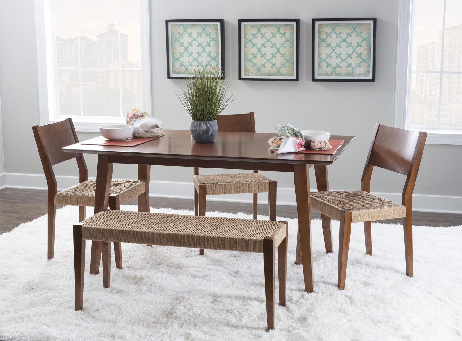 Parisi Dining Table, Brown