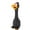 Black, variant on UDIYO Cartoon Latex Chicken Squeeze Screaming Soft Dog Chew Playing Toy Pet Supplies