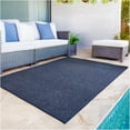 thumbnail image 2 of Koeckritz Rugs 4' x 9' Premium Ribbed Indoor/Outdoor Area Rug Quick Dry, Lightweight, Ocean Blue, 2 of 8