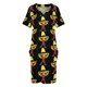 thumbnail image 4 of Funky Curioso George. Vestido suelto con bolsillo vestidos elegantes para mujer vestidos de manga larga vestido para mujer, 4 of 7