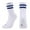 White with Blue Striped_AA01, variant on Athletic Socks for Men Women 2026 Sport Running Calf Socks Breathable Crew Sock with Striped Black with White Striped#1