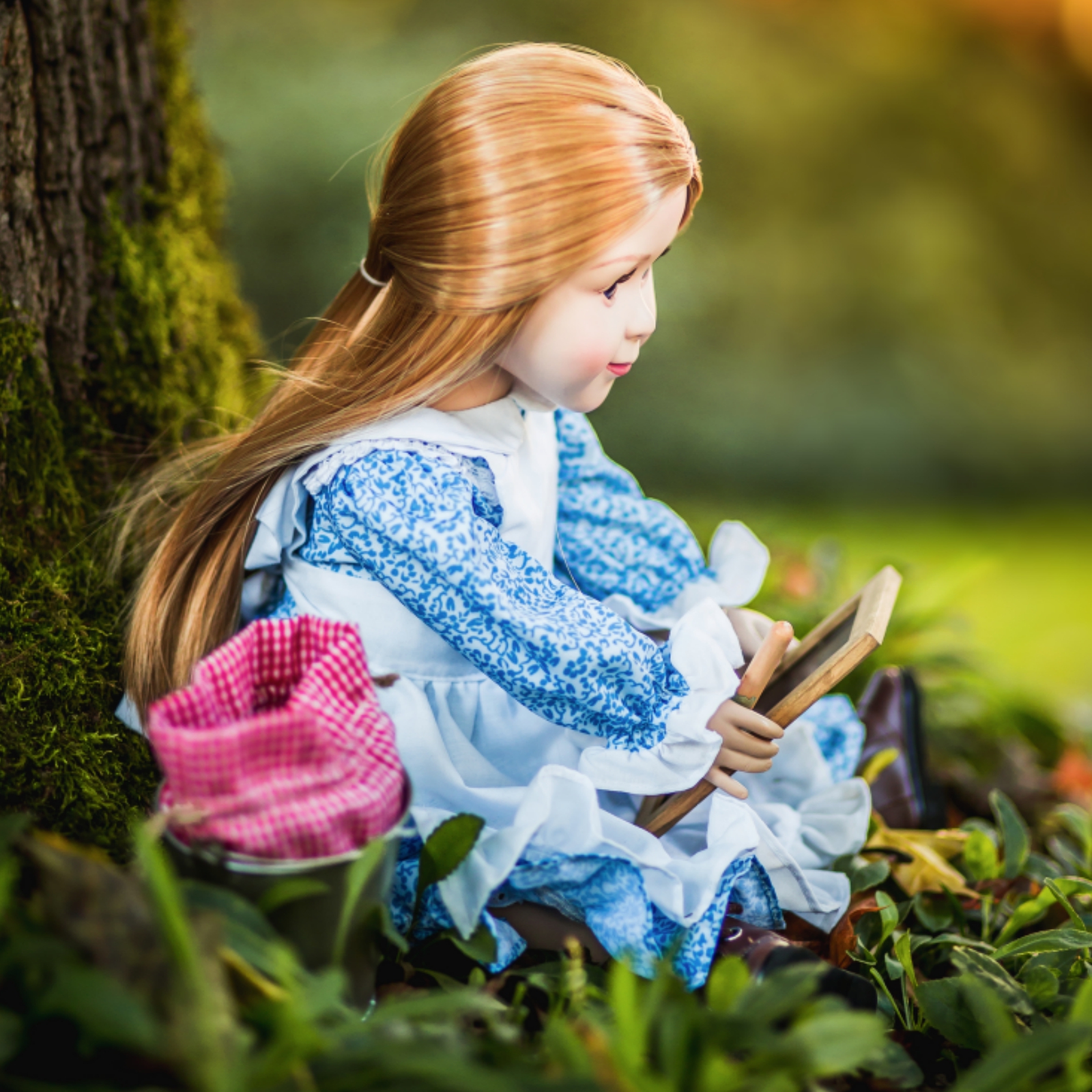 The Queen's Treasures 18 inch Doll Accessories, Little House on the Prairie 18 inch 8 Piece Doll School Lunch & Accessory Set, Compatible for Use with American Girl Dolls