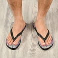 thumbnail image 6 of YAZAOOSummer Flip Flops Creatively Cat Among Colorful Roses Painting Simple Beach Sandals, 6 of 8