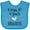Turquoise, variant on Inktastic Oma and Opa's Favorite- Heart Grandchild Boys or Girls Baby Bib