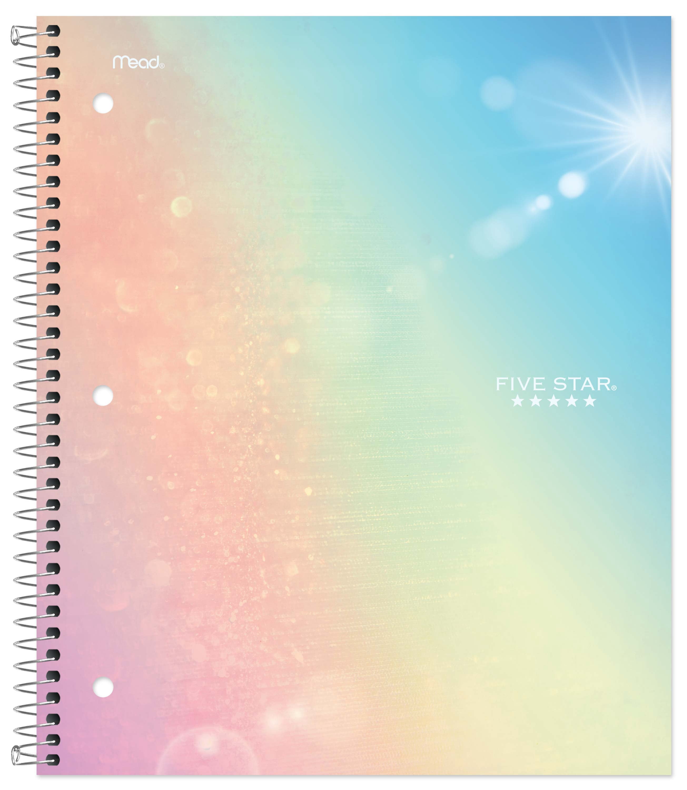 Five Star® 1 Subject Rainbow Notebook - Walmart.ca