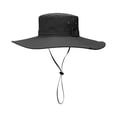 thumbnail image 2 of Bucket Hat,  UPF50+ Breathable with Adjustable Drawstring Wide Brim Sun Hat for Hiking Camping Fishing Farming, 2 of 8