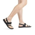 thumbnail image 2 of Eliphaz - Leather Buckle Sandal | Black, 2 of 5