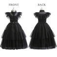 thumbnail image 6 of JEEK Wednesday Dress for Kids Girls, Addams Family Cosplay Outfit Costumes for Hallo-ween Birthday School Party, 6 of 6