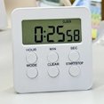 thumbnail image 5 of Alarm Kitchen Timer Digital Timer Multi-Function - Clock/Alarm/Timer Management Tool For Teaching Cooking Games Learning White Free Size, 5 of 6