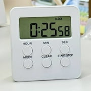 Naittoop Digital Kitchen Timer Multi-Function Magnetic Timers, Learning Management, Suitable for Kitchen, Study, Work, Exercise Training, Outdoor Activities(not Including Battery)