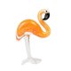 thumbnail image 4 of Estatuilla de flamenco Estatuilla de cristal, adorno de Navidad, coleccionables de flamencos, regalo de cumpleaños, estatuilla de arte Animal, escultura, obra de arte para , Naranja 7,6 cm Altura, 4 of 9