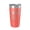 Coral, variant on Bass Fishing Tumbler Angler Travel Mug Insulated Laser Engraved Coffee Cup Gift 20 oz Black