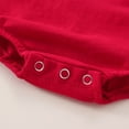 thumbnail image 4 of Baby Romper Short Sleeve Independence Day 4Th Of July Romper Lightweight Bodysuits Baby Onsies Red 6 Months-12 Months, 4 of 5