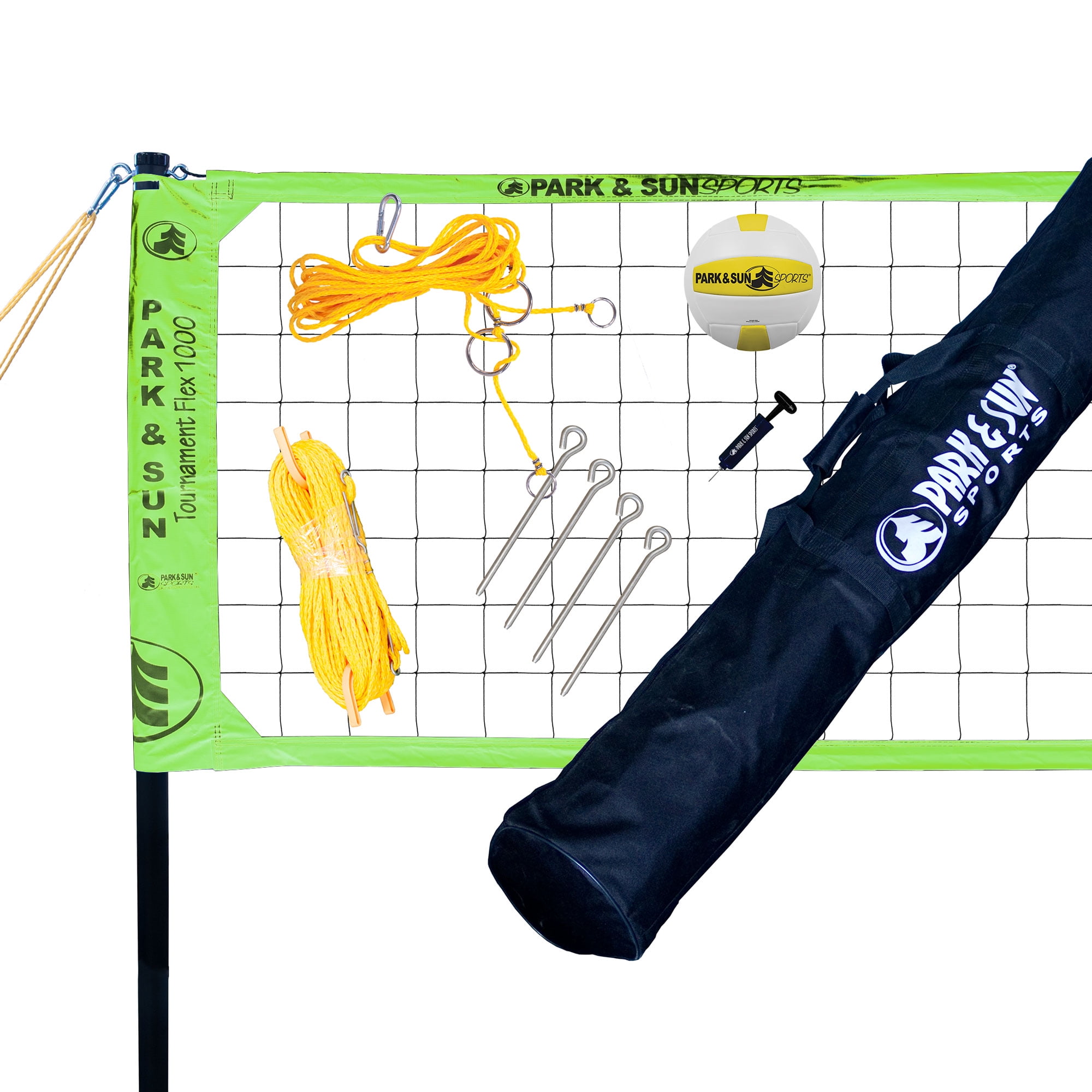 Park & Sun Sports Tournament Flex 1000 Family Outdoor Volleyball Net