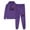 Purple, variant on BVOFAR Women's Sweatsuits 2 Piece Set Letter Print Long Sleeve Hoodies Jogger Sweatpants Casual Comfy Tracksuits with Pockets