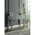 thumbnail image 2 of Acme Traditional Vanity Desk With Pearl Gray Finish 28868, 2 of 2