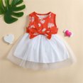 thumbnail image 4 of Vedolay Little Girl Dress Toddler Girls Dresses for Summer Short Sleeve Kid Clothes Party Tutu Dresses for Little Girls,Red 4-5 Years, 4 of 5