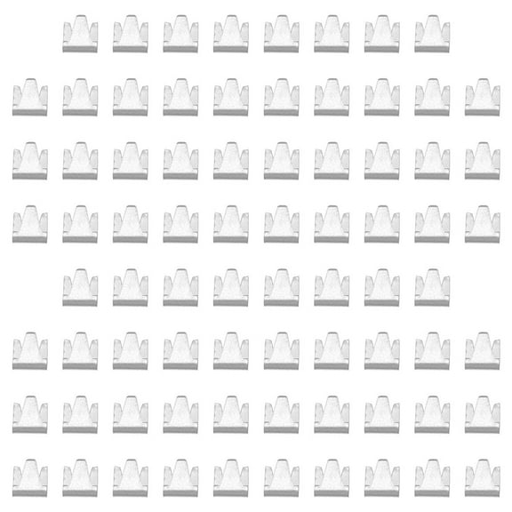 Hemoton 300pcs Iron Wire Cage Clips for Bird Cat Dog Cage Repairing Metal Wire Cage Clips