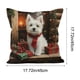 thumbnail image 3 of Funda de almohada navideña, decoración navideña, decoración de sofá, almohada de lino, sofá para el hogar, decoración navideña, funda de almohada, 3 of 6