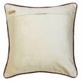 thumbnail image 4 of The HomeCentric Decorative Pillow Covers With Zippers, Decorative Red Pack of 2, 20x20 inch (50x50 cm) Throw Pillows For Couch, Velvet Applique Cushion Cover, Floral Contemporary Style - Maroon Scent, 4 of 4